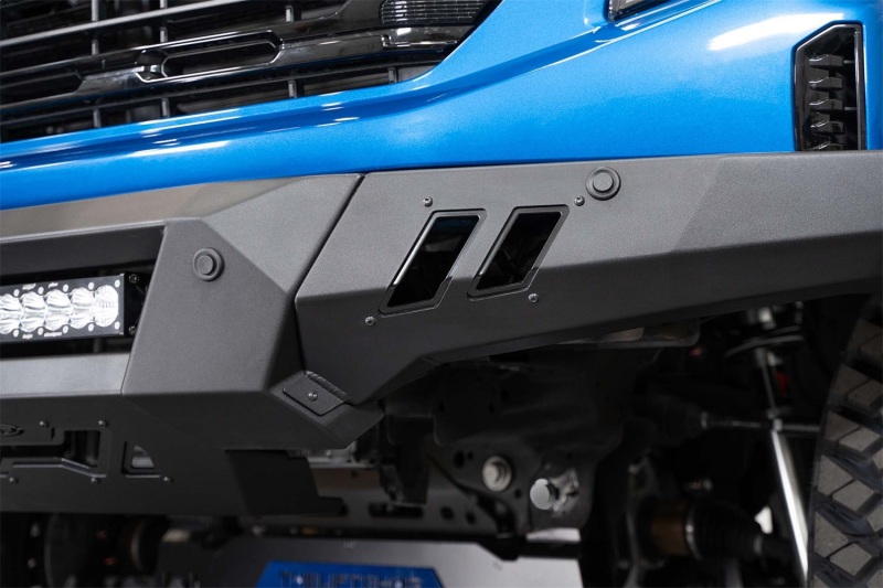 GMC 1500 Bumper - Front - Addictive Desert Designs - Black Label - Satin Black - `22-`27